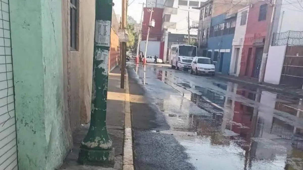 fuga agua toluca